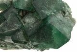 Fluorescent Green Fluorite Cluster - Diana Maria Mine, England #319136-1